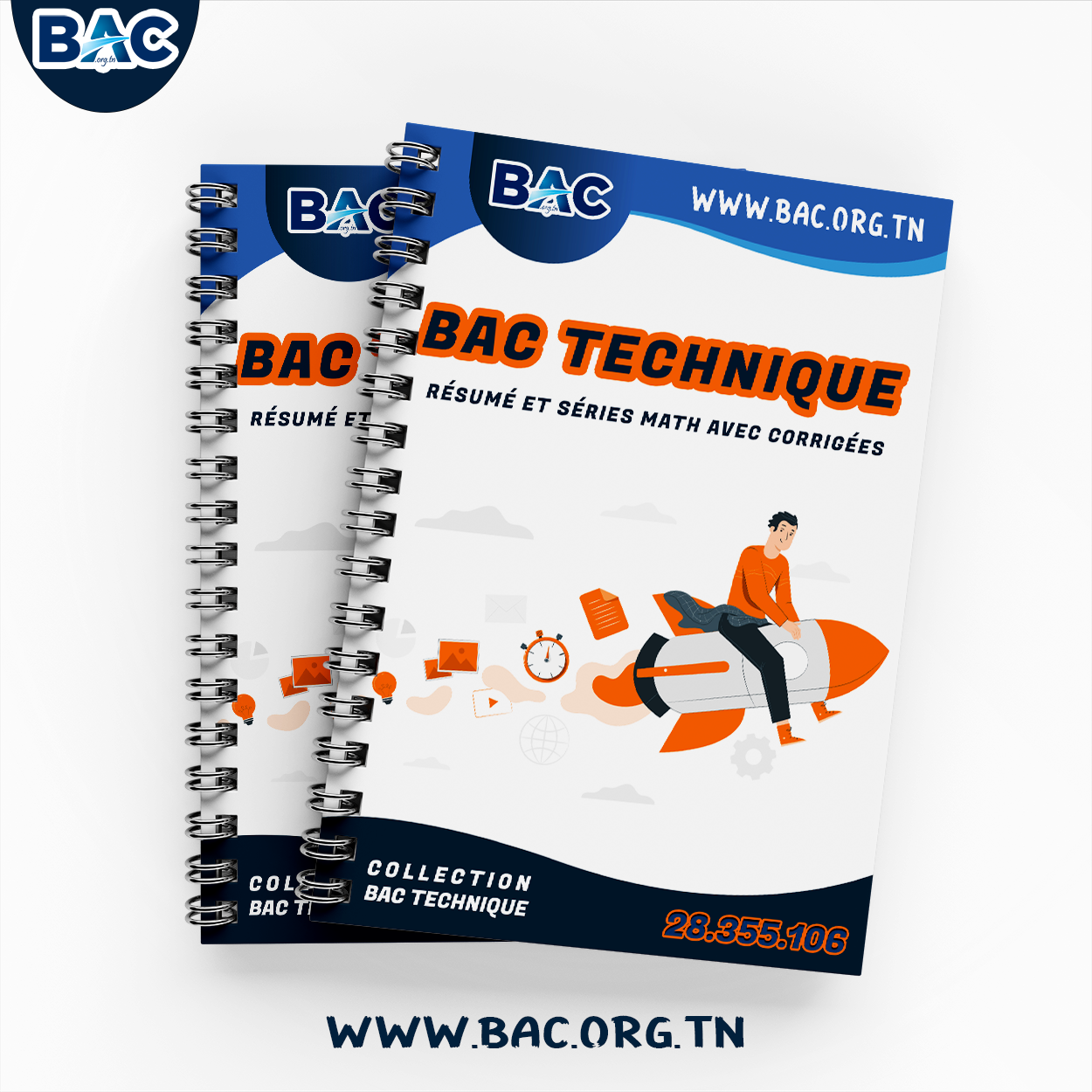 Résumé et Séries Avec Corrigées - Mathématiques - Bac Technique 2027