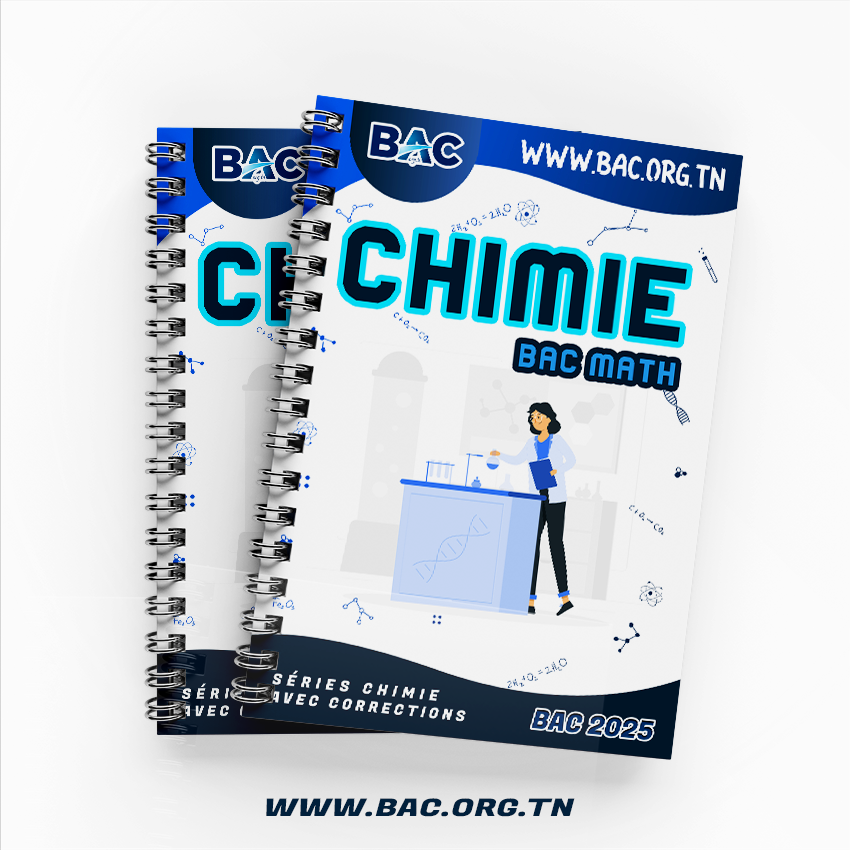 Livre Géant - Séries Chimie Corrigées Bac Math 2026